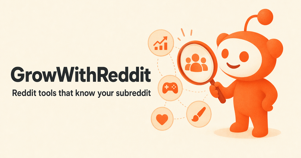 GrowWithReddit preview
